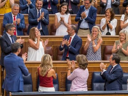 La constitución de las Cortes Generales y de la Mesa del Congreso, en imágenes