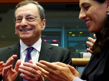 Mario Draghi, presidente del BCE.