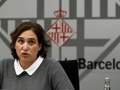 Ada Colau, alcaldessa de Barcelona. 