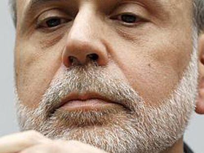 Ben Bernanke durante una comparecencia en julio