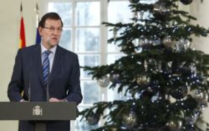 El presidente del Gobierno, Mariano Rajoy