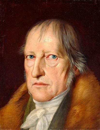 Retrato de Georg Wilhelm Friedrich Hegel (1770-1831) de la colección de los Staatliche Museen, Berlín.