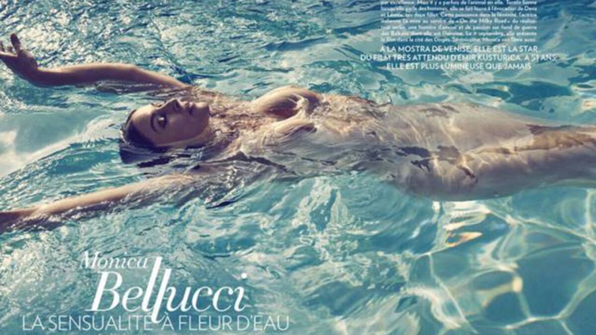 El desnudo de Mónica Bellucci pasados los 50 revoluciona las redes | Estilo  | EL PAÍS