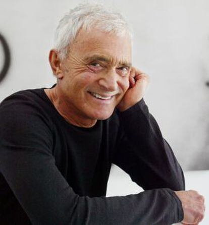 El peluquero Vidal Sassoon, fotografiado en su casa de Beverly Hills en 2003