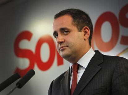 El candidato socialista, Jorge Alarte.