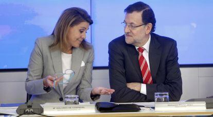 El presidente del Gobierno en la reunión del Comité Ejecutivo del PP