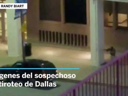 Un vídeo muestra a un atacante de Dallas disparando a un policía a quemarropa