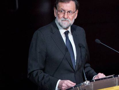 Mariano Rajoy, el pasado 24 de enero, en Madrid. 