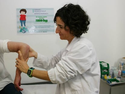 El servicio de Reumatología del Hospital Universitario Doctor Peset de Valencia.
