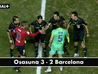 Osasuna 3 - Barcelona 2