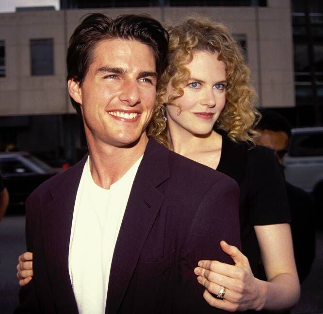 Los actores Tom Cruise y Nicole Kidman. 