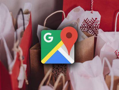 compras navideñas google maps