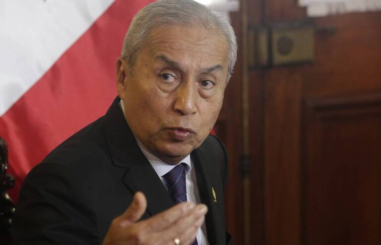 El fiscal peruano Pedro Chávarry, en una imagen de archivo.