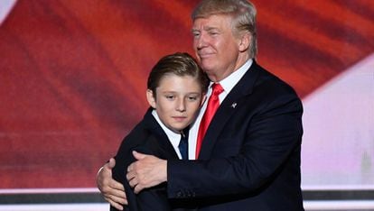 Barron Trump

Quién es: tiene 10 años y es el único hijo fruto de su último y actual matrimonio con Melania Trump. Será también el único de sus descendientes en ocupar una de las estancias de la Casa Blanca.