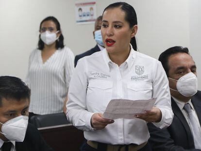 La alcaldesa de Cuauhtémoc, Sandra Cuevas, ha ofrecido disculpas públicas a los mandos policiales que la denunciaron por agresión.