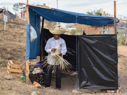 Un hombre en Tlapa, en el Estado mexicano de Guerrero. 