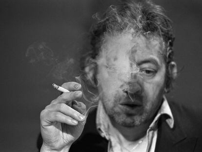 Serge Gainsbourg, en una imagen tomada en 1984 en Par&iacute;s.