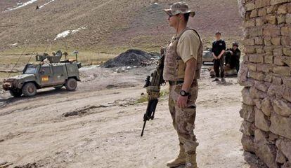 Tropas españolas en Afganistán.