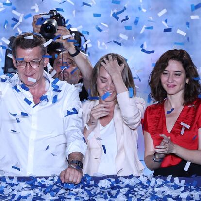 Dvd 1170 (23-07-23). Noche electoral en la sede del PP en Madrid. Foto: Álvaro García