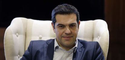 Alexis Tsipras, aquest divendres a Atenes.