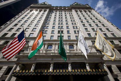 El Hotel Plaza en Manhattan (Nueva York)