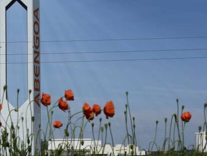 Instalaciones termosolares de Abengoa en Sevilla.