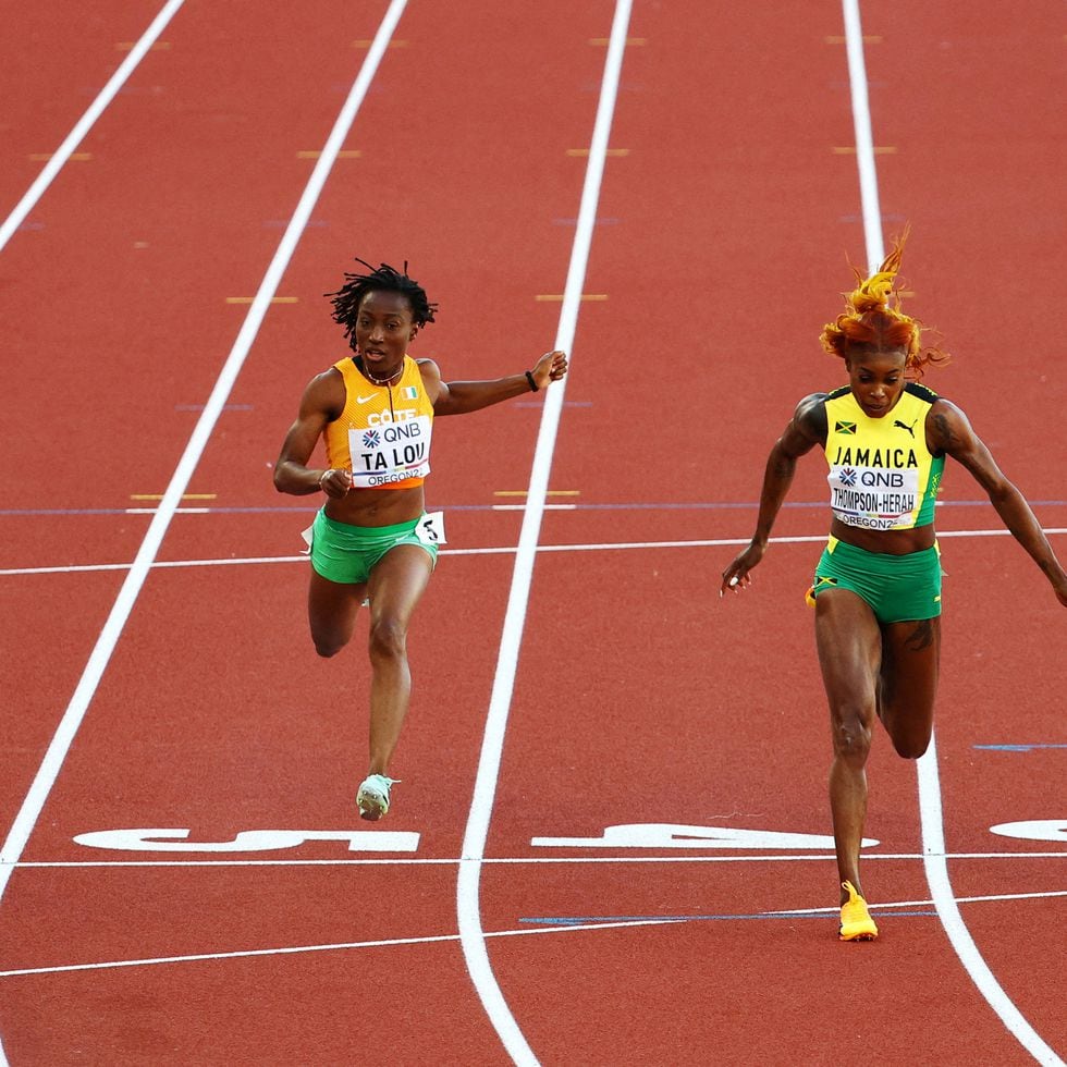 Shelly-Ann Fraser-Pryce se lleva el oro en el 100m del Mundial de Atletismo  y Jamaica completa un triplete inédito | Deportes | EL PAÍS