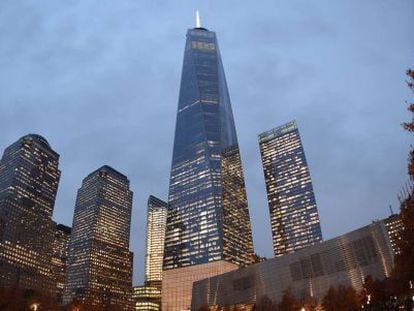 La llamada Torre de la Libertad, el rascacielos más alto del Hemisferio Occidental.