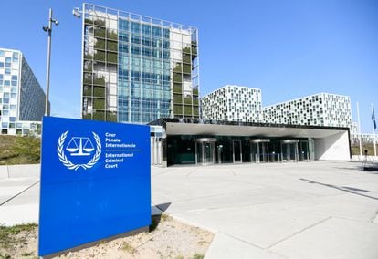 Headquarters of the International Criminal Court, in The Hague, Netherlands.