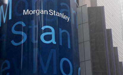 Vaya publicitaria de Morgan Stanley en Times Square