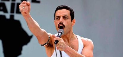 Rami Malek, en 'Bohemian Rhapsody'.