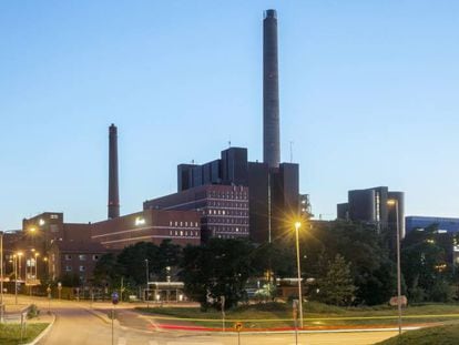 La planta de carbón de la compañía Helen en Salmisaari (Finlandia).