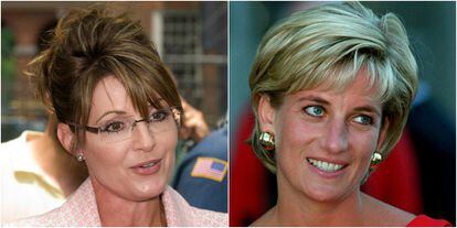 Sarah Palin, exgobernadora de Alaska, y Diana de Gales fueron primas de décimo grado, ya que ambas descendían del reverendo inglés John Lothrop, que emigró a Massachusetts.