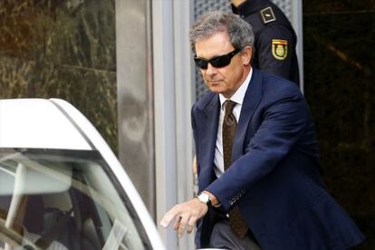 Jordi Pujol Ferrusola, l'any passat, a l'Audiència Nacional.