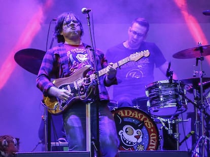 Ryan Adams, anoche en su concierto en el Mad Cool Festival.