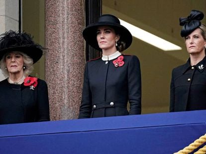 Así ha sido el Remembrance Day en Londres, con la ausencia de Isabel II