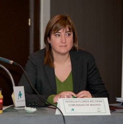 Patricia Flores, durante una conferencia el pasado 27 de enero.