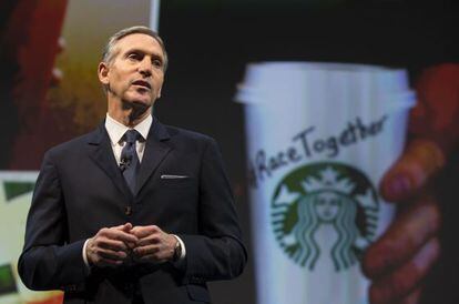 Howard Schultz, consejero delegado de Starbucks