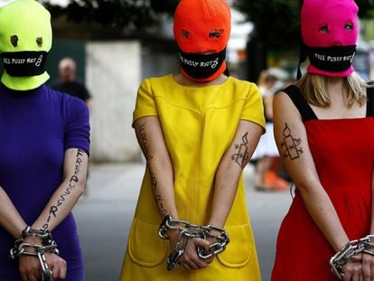 La dureza de la sentencia contra las Pussy Riot muestra el alza de la intolerancia rusa