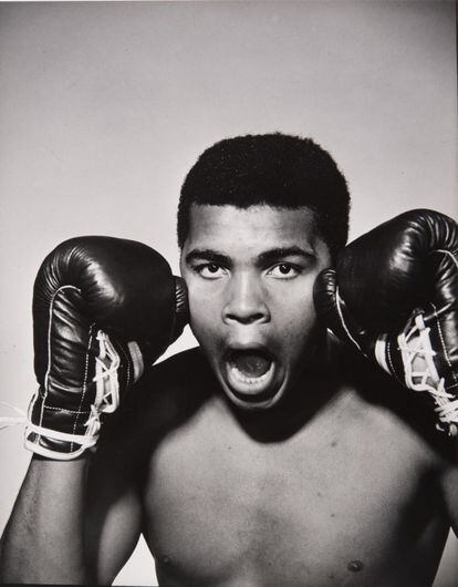 El boxeador Muhammad Ali en 1963.