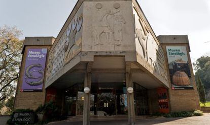 Façana del Museu Etnològic de Barcelona, en una imatge d'arxiu.