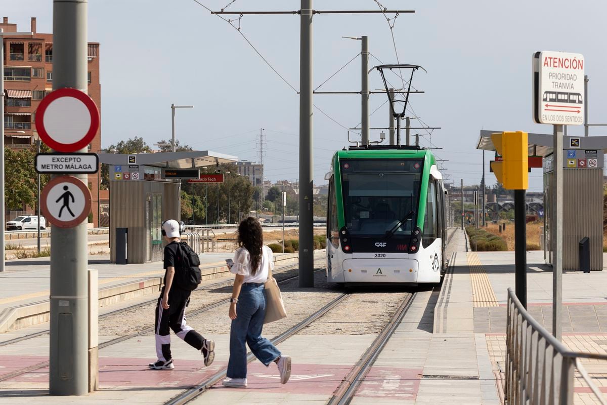 Los servicios mínimos de Metro Málaga para el 8M garantizan el paso de un  tren cada 28 minutos en las franjas horarias afectadas