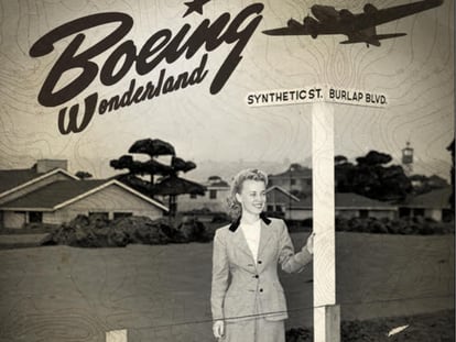 Cartel de la serie 'Boeing Wonderland'.