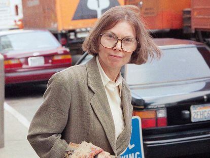 La escritora y periodista Janet Malcolm, en San Francisco en junio de 1993.Foto:George Nikitin / AP