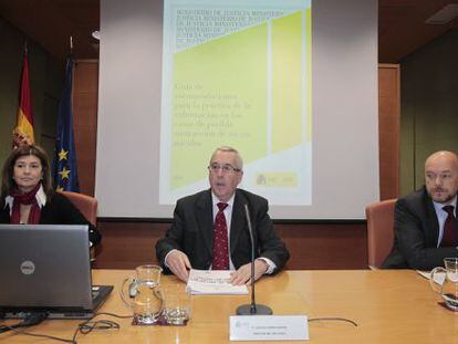 Presentaci&oacute;n de la gu&iacute;a esta ma&ntilde;ana en el Ministerio