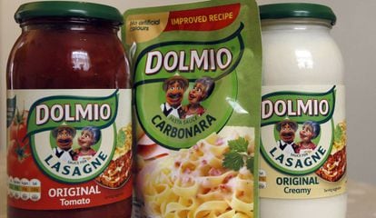 Salsas para pasta de la marca Dolmio.