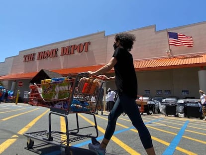 Exterior de un establecimiento Home Depot en Marina Del Rey, California 