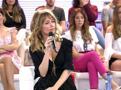 Emma García, presentadora de 'Mujeres y hombres y viceversa'.