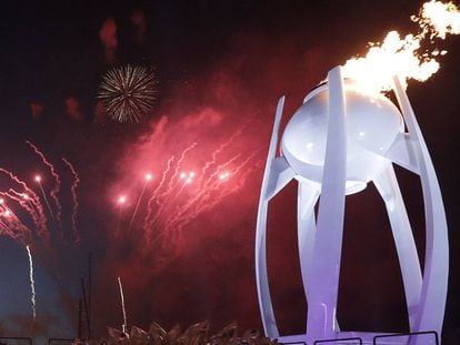 La inauguración de los Juegos Olímpicos de Invierno 2018, en imágenes