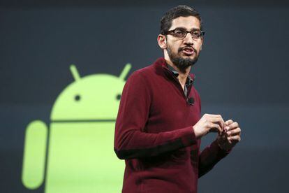 El consejero delegado de Google, Sundar Pichai.